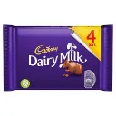 Cadbury Dairy Milk Bar 4pk (4 x 29.2g) (UK)