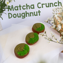 Crunchy Matcha Doughnut
