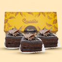 Dark Chocolate Cake Slice (3pcs)