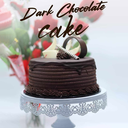Dark Chocolate Round Cake 5"