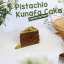 Heavenly Pistachio Kunafa Cake
