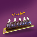 Half Blueberry Swill Roll