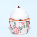 Strawberry Filled Cup Cake