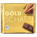 Ritter Sport Gold Treasure Milk Chocolate (Gold Schatz) 250g